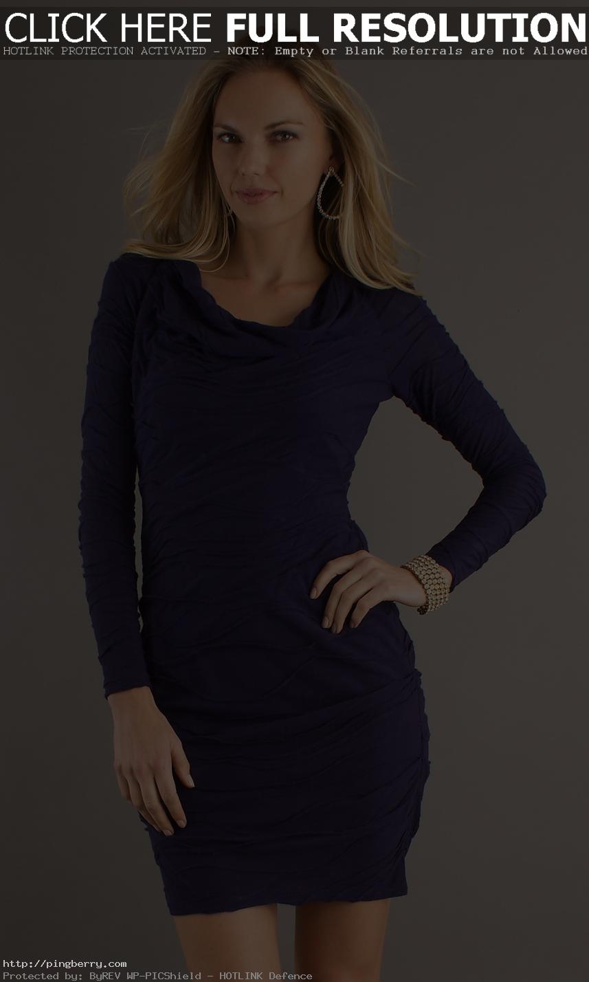 Long Sleeve Violet Dresses on Tumblr